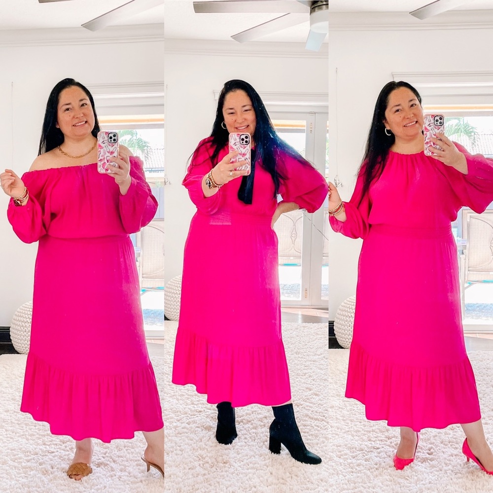 Pink dress